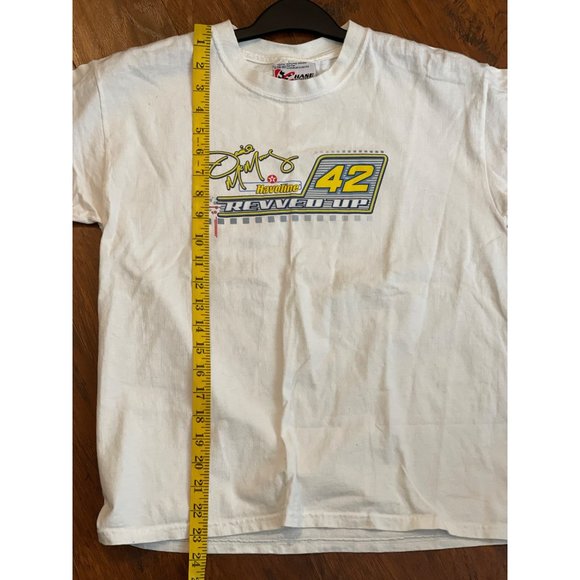 Chase Authentics Jamie McMurray 42 Racing Shirt White Youth Size Large - Picture 6 of 6